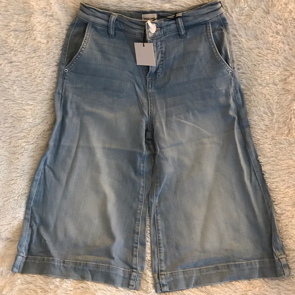 Light Denim Gauchos